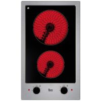 teka efx 301 2h placa vitroceramica 2 zonas acero inoxidable