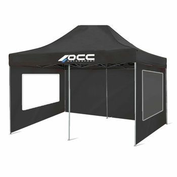 Muro De Tienda Occ Motorsport – Tela Oxford Negra 420d 6 X 2 M Con Ventana