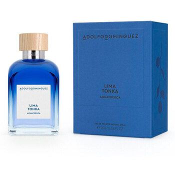 Adolfo Dominguez Agua de Colonia Agua Fresca Lima Tonka - Eau de Toilette - 200ml - Vaporizador para hombre