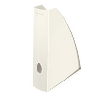 leitz 5277 wow revistero blanco metalizado