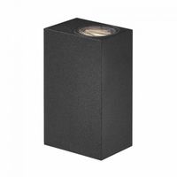 aplique de exterior led asbol kubi 2x650w