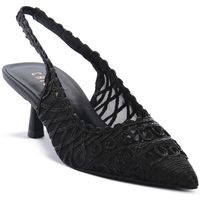 chiconic zapatos de tacon tex corda para mujer