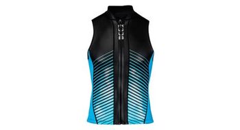 Camiseta  strong de neopreno sin mangas huub aluna negro azul  strong