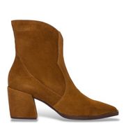 wonders para mujer m-6402 botas de piel charme marron 37 3 a 5cm cremallera casual