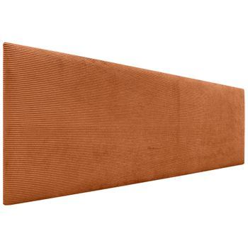 Dhome Cabecero De Pana Liso 160x50 Camas 150/160 - Naranja