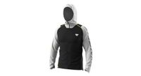 chaqueta dynafit dna cortaviento hombre negra blanca