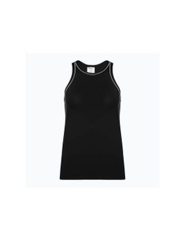 Camiseta de Pádel Wilson Team Tank Negro Mujer