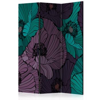Biombo - Flowerbed (135x172 Cm)
