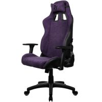 silla gaming arozzi avanti soft fabric respaldo reclinable 165 morada