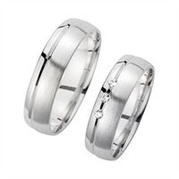 alianzas con diamantes ancho 55 mm