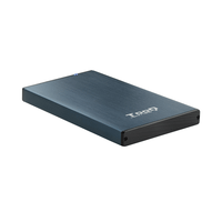 caja hddssd tooq tqe-2527pb 25 sata usb30 azul