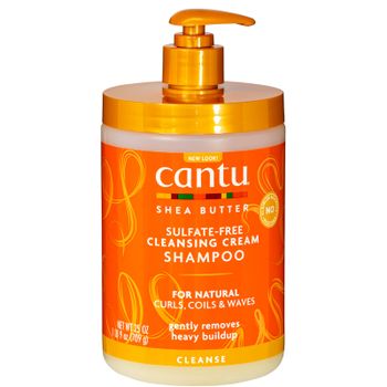 Cantu Shea Butter for Natural Hair Cleansing Cream Shampoo – Salon Size 25 oz