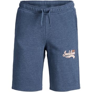 Jack & Jones Short niño 12249970 JPSTLOGO SWEAT SHORTS 2 COL SN GMS JNR ENSIGN BLUE para niño