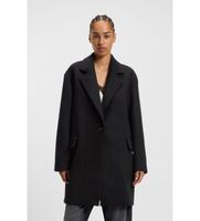 boss para mujer 50548660 abrigo calesara2 negro 36 casual sintetico
