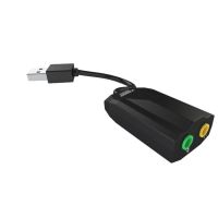 tarjeta de sonido keepout hxadap 71 usb con entrada microfono plug  play compatible pcps4