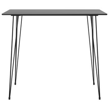 Mesa Alta De Cocina Negro 120x60x105 Cm