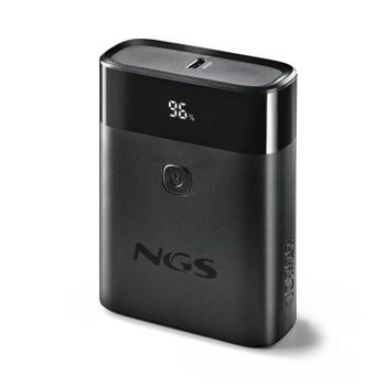 Power Bank 10000mAh 22,5W Power Delivery 3.0 Quick Charge Pantalla LED Negra