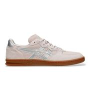 asics para mujer 1203a452 zapatillas de piel skyhand og rosa 375 plano cordones casual