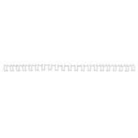 gbc ib1651 espiral metalica  8 mm  blanco  100 unidades