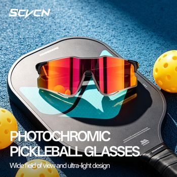 SCVCN Nuevas Gafas de Ciclismo para Exteriores, Gafas de Sol Fotocromáticas para Correr, para Hombre y Mujer, Maratón, Ultraligeras, Deportivas, para Ciclismo de Carretera, Bicicleta, UV400, Trail