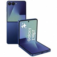 samsung galaxy z flip7 12gb256gb azul intenso movil plegable con galaxy ai version internacional