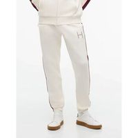 tommy hilfiger pantalones mw0mw44995 pique-z00 ivory patal para hombre