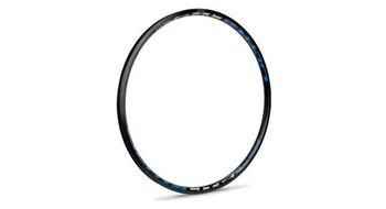 Llanta trasera i kon bmx i 451x19 5mm i 36 agujeros negra   azul