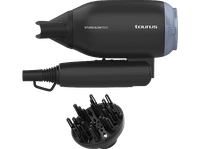 secador - taurus studio glow 1500 de viaje bivoltaje 110 y 240v 1400w plegable 2 velocidades temperaturas muy ligero compacto negro