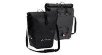 par de alforjas portaequipajes vaude aqua back negro  x2