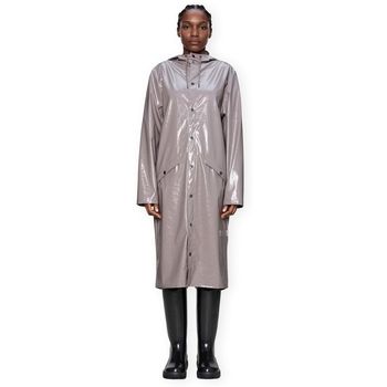 Rains Abrigo Longer Jacket W3 - Cinder Glaze para mujer