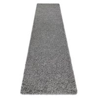 alfombra alfombra de pasillo soffi shaggy 5cm gris - para la cocina  60x200 cm