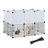 carcasa de libre montaje para conectar a - whiteblack - 95x44x37cm