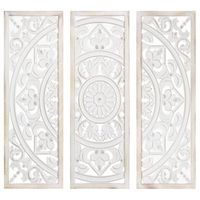 set 3 retablos  madera