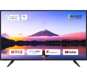 JVC LT-43C800  Smart 4K Ultra HD HDR LED TV - Black, Black