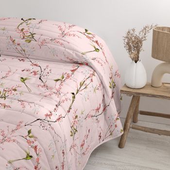 Colcha Chinoiserie Rose 240x260 Cm (cama 135/140/150)
