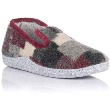 Cm Confort Pantuflas Zapatilla de casa - Cuadrados para mujer