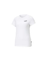camiseta puma essentials small logo mujer blanco