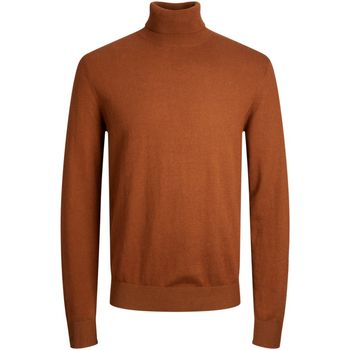 Jack & Jones Jersey 12194865 PKTORI BASIC KNIT ROLL NECK CAMBRIDGE BROWN para hombre