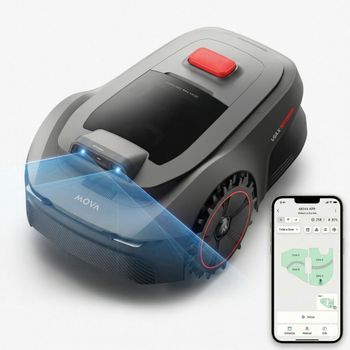 Robot Cortacésped Jardín Viax 300 Mova Ultraeyes 250m2 Sin Cable App