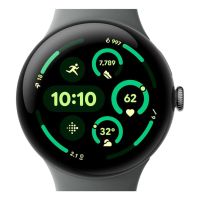 google pixel watch 3 bluetooth gps nfc 45mm amoled verde correa sl resistente agua ip68 spo2 pulsometro
