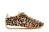 zapatillas de piel efecto potro leopardo beige leopard 38