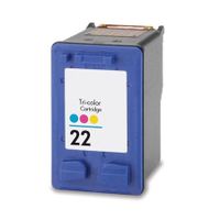 compatible tri-colour hp 22 ink cartridge replaces hp c9352ae