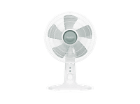 ventilador de sobremesa - rowenta vu2740 22 w 4 velocidades 32 db oscilacion automatica compacto blanco