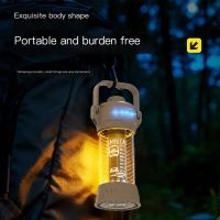 zhaozhangx nueva atmosfera de camping al aire libre tienda de campana luz usb recargable fuente de luz multiple linterna de iluminacion portatil cargada