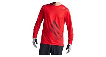 Maillot de manga larga troy lee designs skyline sram eagle one rojo