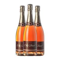 oriol rossell rosat brut cava reserva 75 cl 115 vol pack de 3 unidades