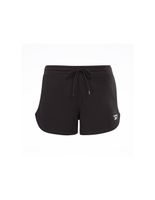 pantalon reebok identity french terry short mujer negro