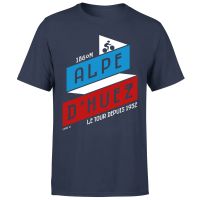 alpe dhuez mens t-shirt - navy - xxl