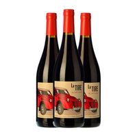 jeff carrel vino tinto la tire vin joven 75 cl 15 vol pack de 3 unidades