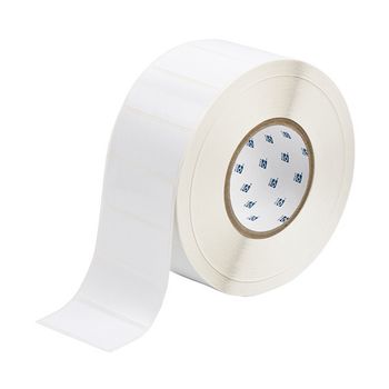 Brady THT-7-422-3 etiqueta de poliéster blanco brillante 69,85 x 31,75 mm (original)